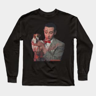 Vintage pee wee herman Long Sleeve T-Shirt